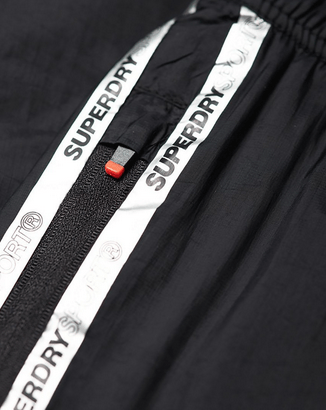 SuperDry Sport & Snow Мужские непродуваемые брюки Superdry Active Training Shell Pant