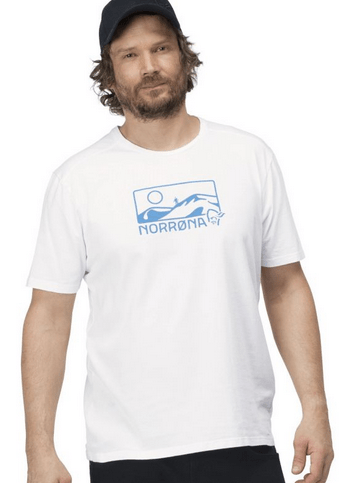 Norrona Классическая мужская футболка Norrona 29 Cotton Touring T-Shirt