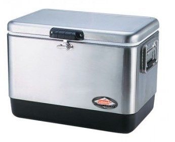 Coleman Контейнер вместительный Coleman 54 Quart Stainless Steel Cooler