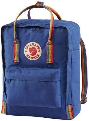 Fjallraven Практичный повседневный рюкзак Fjallraven Kanken Rainbow 16