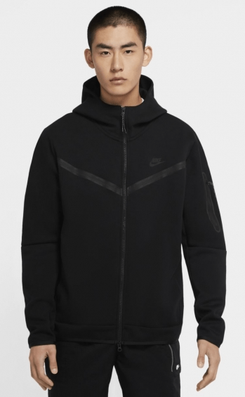 Nike Ветровка для мужчин Nike NSW TCH FLC hoodie fz wr