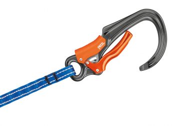 Petzl Самостраховка амортизатором рывка Petzl Scorpio Eashooke