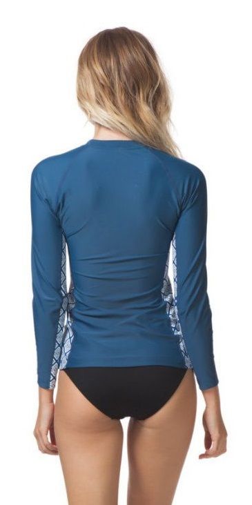 Rip Curl Пляжная гидромайка Rip Curl Beach Bazaar Zip Thru L/S