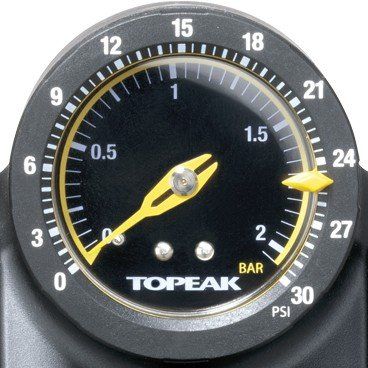 TOPEAK Удобный напольный насос Topeak JoeBlow FAT 15 PSI/1 BAR