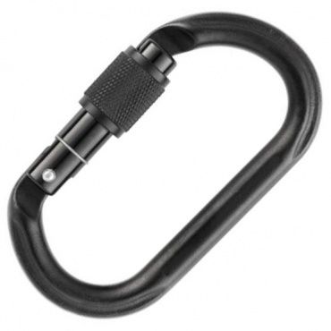 Petzl Надежный овальный карабин Petzl Oxan Screw-Lock