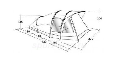 Outwell Палатка кемпинговая Outwell Woodville 3