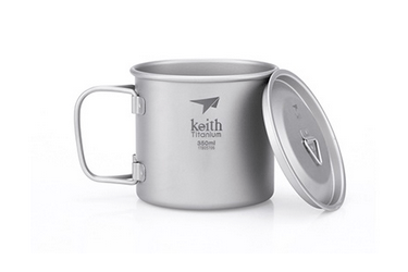 Keith Ультралегкая кружка Keith Ti3240 Ultralight Mug Titan 0.35