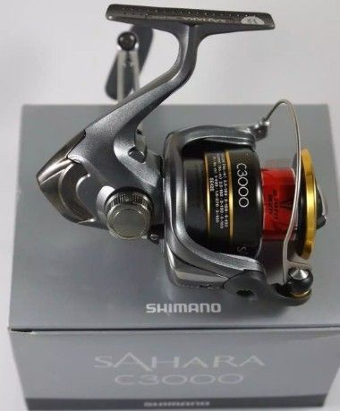 Shimano Катушка для спиннинга надежная Shimano Sahara C3000FI