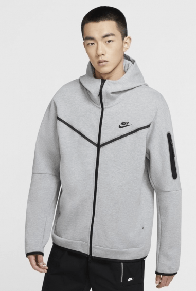 Nike Ветровка для мужчин Nike NSW TCH FLC hoodie fz wr