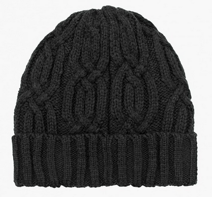 The North Face Вязаная шапка с подворотом The North Face Cable Minna Beanie