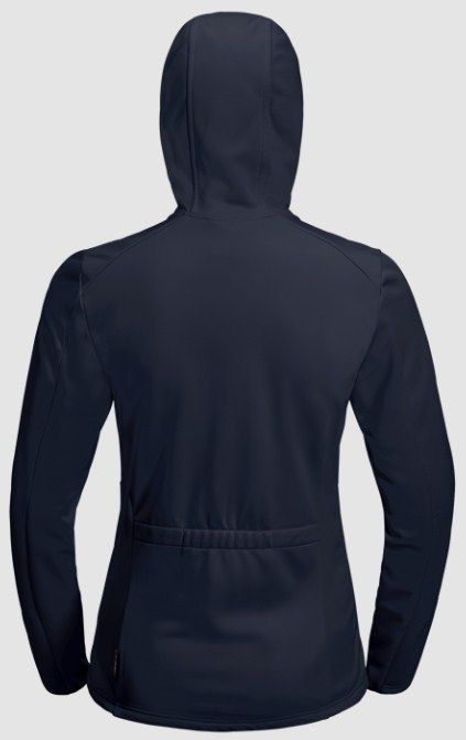 Jack Wolfskin Женская флисовая куртка Jack Wolfskin Kiewa Hooded Jacket W