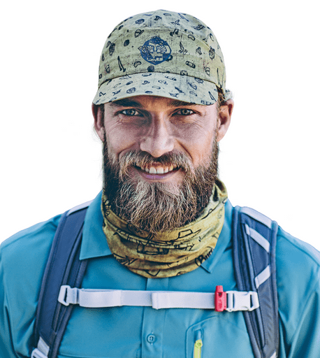 Buff Треккинговая кепка Buff El Camino Pack Treck Cap Santiago Silversage