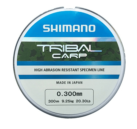 Shimano Леска спиннинговая для дальних забросов м Shimano Tribal Carp 300