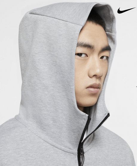 Nike Ветровка для мужчин Nike NSW TCH FLC hoodie fz wr