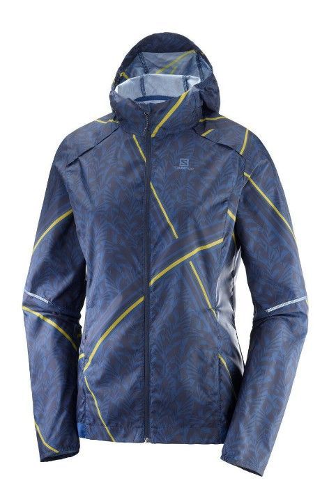 Salomon Удобная ветровка Salomon Agile Wind Print Hoodie W