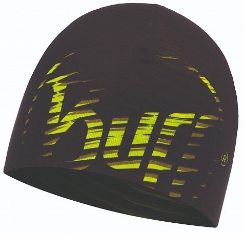 Buff Шапка для прогулок Buff Microfiber Reversible Hat Optical Yellow Fluor