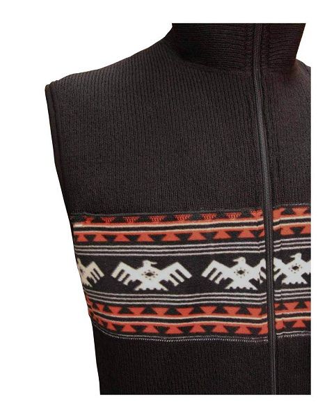 RedLaika Жилет шерстяной с подогревом и капюшоном для мужчин мАч Redlaika Arctic Merino Wool RL-TM-08 (5200 )