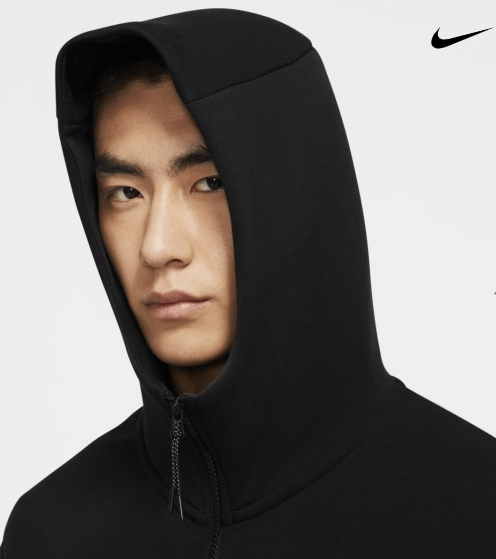 Nike Ветровка для мужчин Nike NSW TCH FLC hoodie fz wr