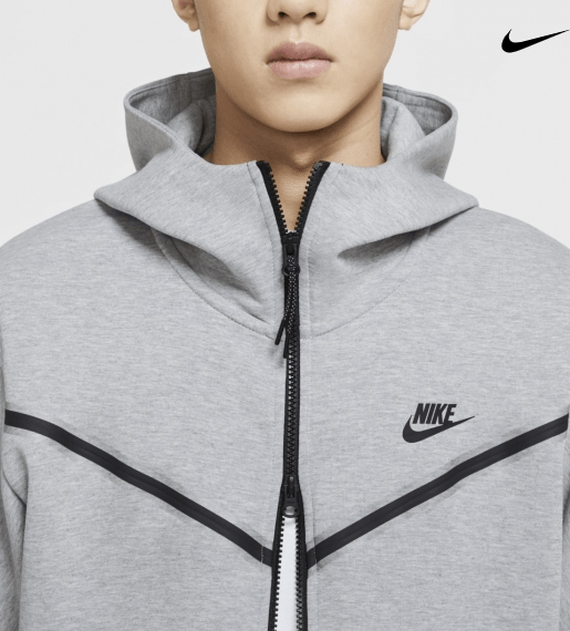 Nike Ветровка для мужчин Nike NSW TCH FLC hoodie fz wr