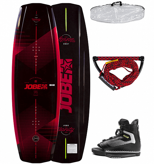 Jobe Комплект Вейкборд для райдеров Jobe Vanity Wakeboard & Maze Bindings Package