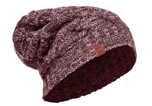 Buff Удобная шапка бини Buff - Knitted Hat Nuba Heather Rose