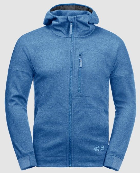 Jack Wolfskin Стильная спортивная флиска Jack Wolfskin Riverland Hooded Jacket M