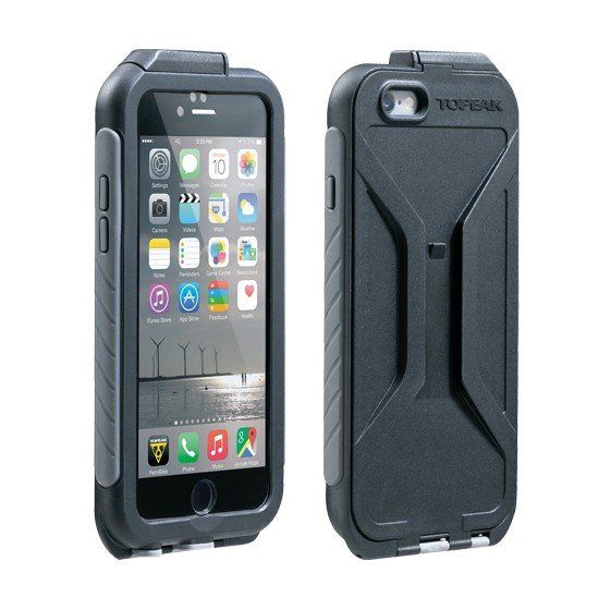 TOPEAK Надежный чехол Topeak Weatherproof RideCase для iPhone 6, с креплением