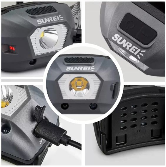 Sunree Фонарь налобный Sunree iFishing-Li 280 LM - 2 режима