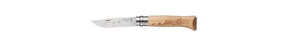 Opinel Нож из нержавеющей стали Opinel №8 VRI Animalia