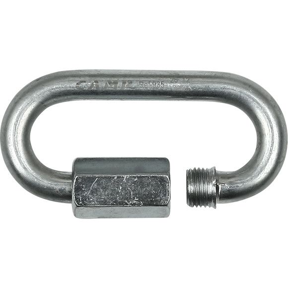 Camp Стальной карабин-рапид Camp 8 мм zinc Oval Quick Link