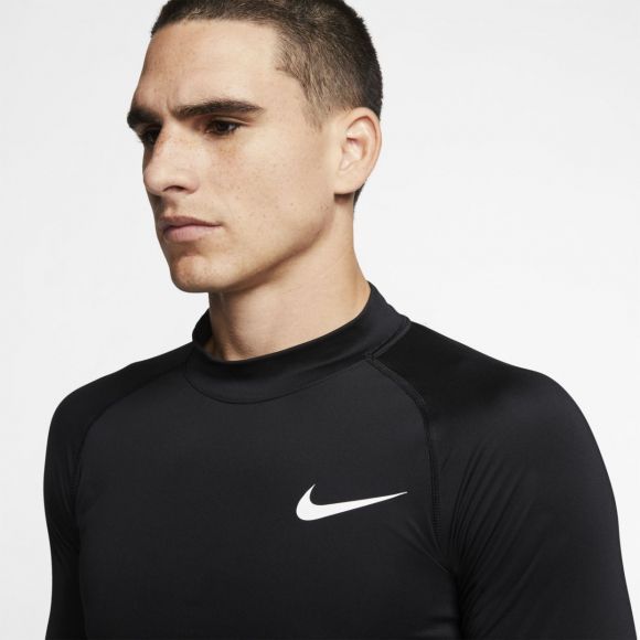 Nike Спортивный лонгслив с воротником Nike Pro