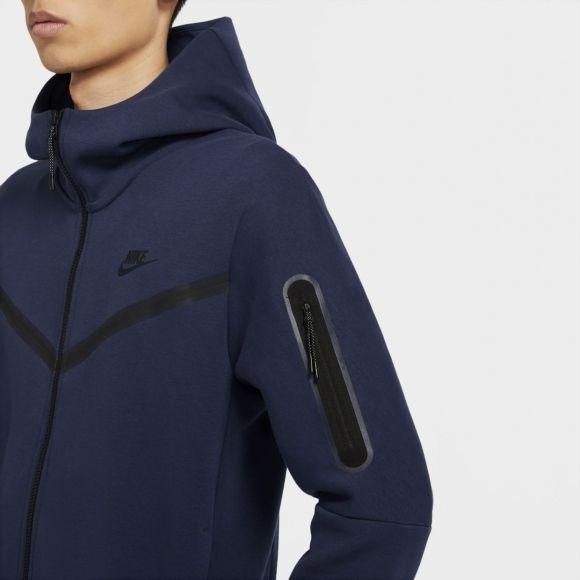 Nike Ветровка для мужчин Nike NSW TCH FLC hoodie fz wr