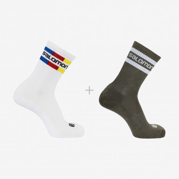 Salomon Носки Salomon Socks salomon 365 crew 2-pack wh/martini