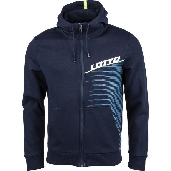 Lotto Надежная мужская толстовка Lotto Logo Iv Sweat Fz Hd FL