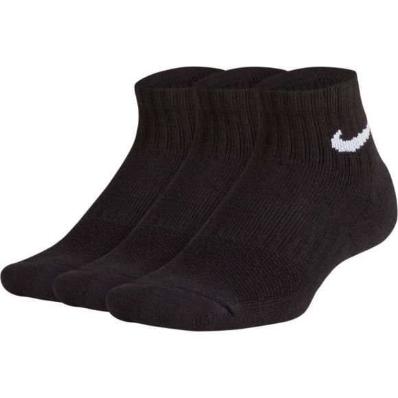 Nike Носки универсальные Nike Performance Cushioned Quarter Training Socks (3 Pair) Kids' 