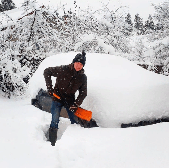 Венто Лопата лавинная снежная Венто Shovel