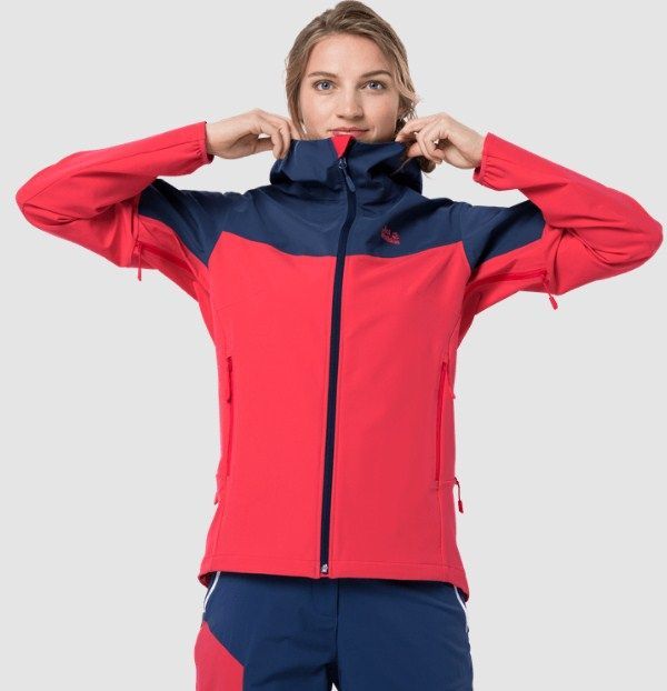 Jack Wolfskin Куртка из софтшелла Jack Wolfskin Alpine Trail Jkt W