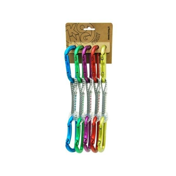 Kong Набор оттяжек с карабинами шт Kong (5 .) Express Trapper Anod Color Dyneema