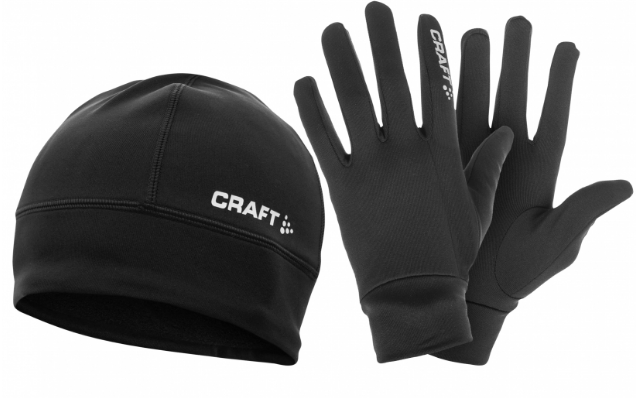 CRAFT Удобный комплект шапка и перчатки Craft Thermal