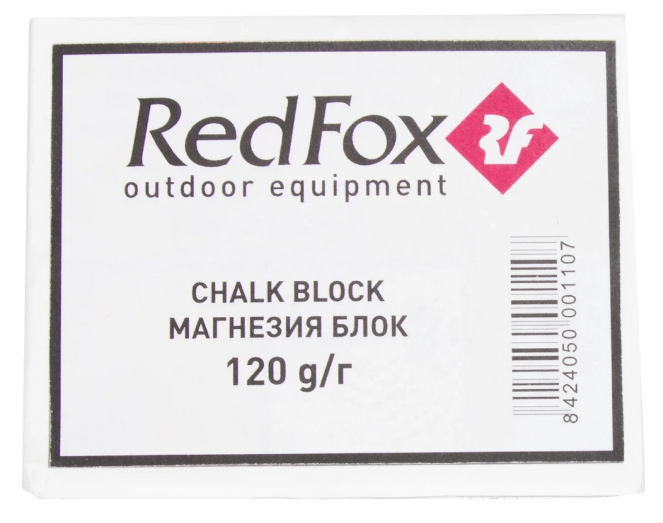 Red Fox Магнезия спортивная блок Red Fox 120 гр