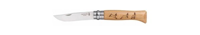 Opinel Нож из нержавеющей стали Opinel №8 VRI Animalia