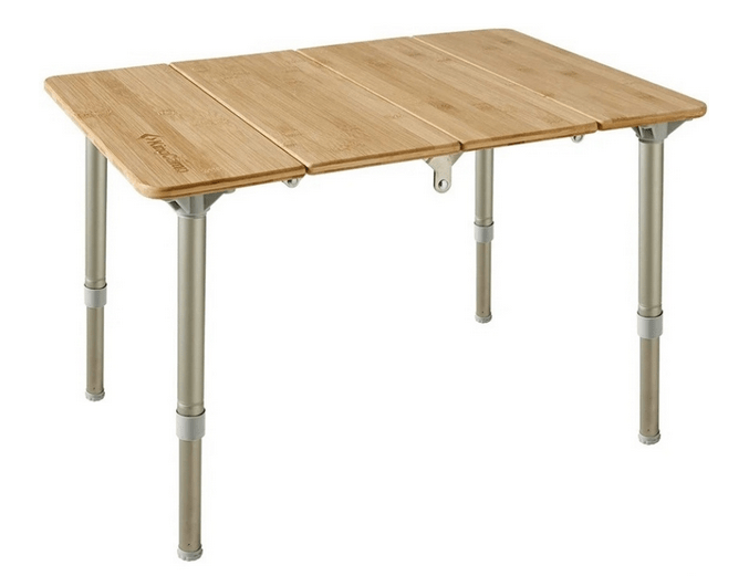 KingCamp Складной туристический стол King Camp 1913 4-folding Bamboo table 6040