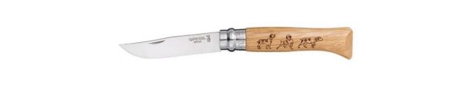 Opinel Нож из нержавеющей стали Opinel №8 VRI Animalia