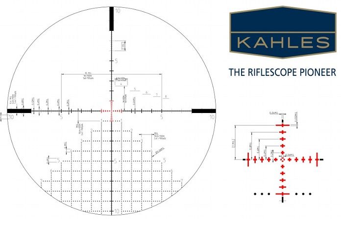 KAHLES Прицел оптический охотничий Kahles K312i 3-12x50 AMR