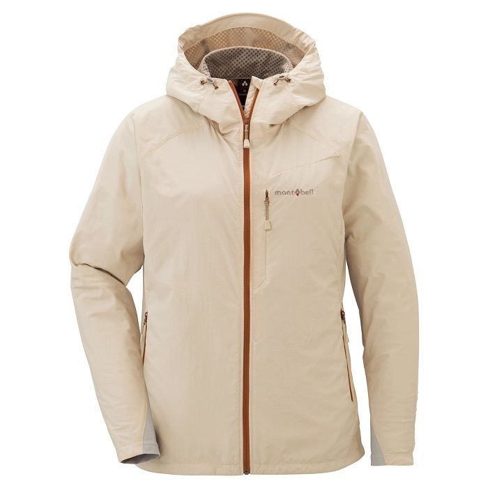 Montbell Влагозащитная женская куртка Montbell Light Shell Parka