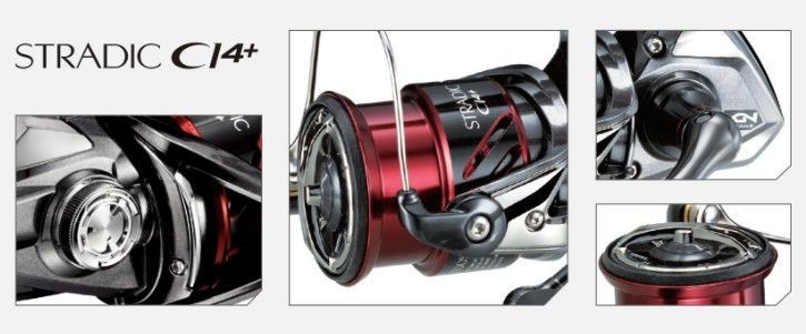 Shimano Катушка функциональная Shimano STtradic CI4+ 1000 FB