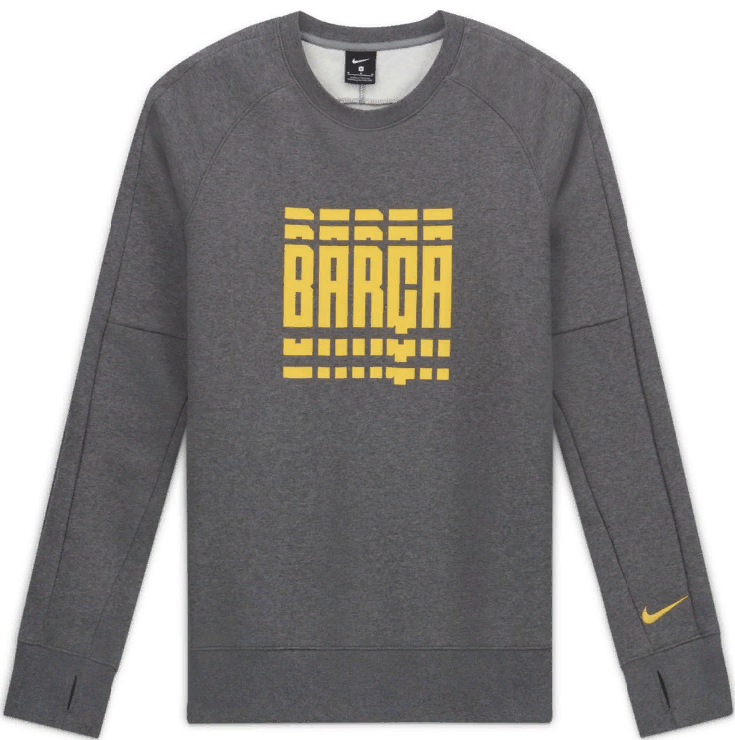 Nike Спортивный джемпер Nike FCB M NK GFA FLC LS CRW II