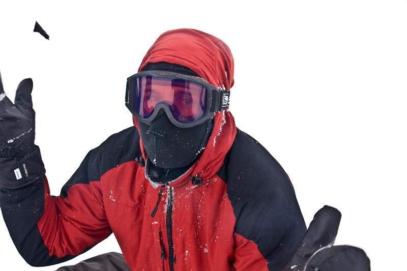 Сплав Маска удобно Сплав Polartec® Soft Shell