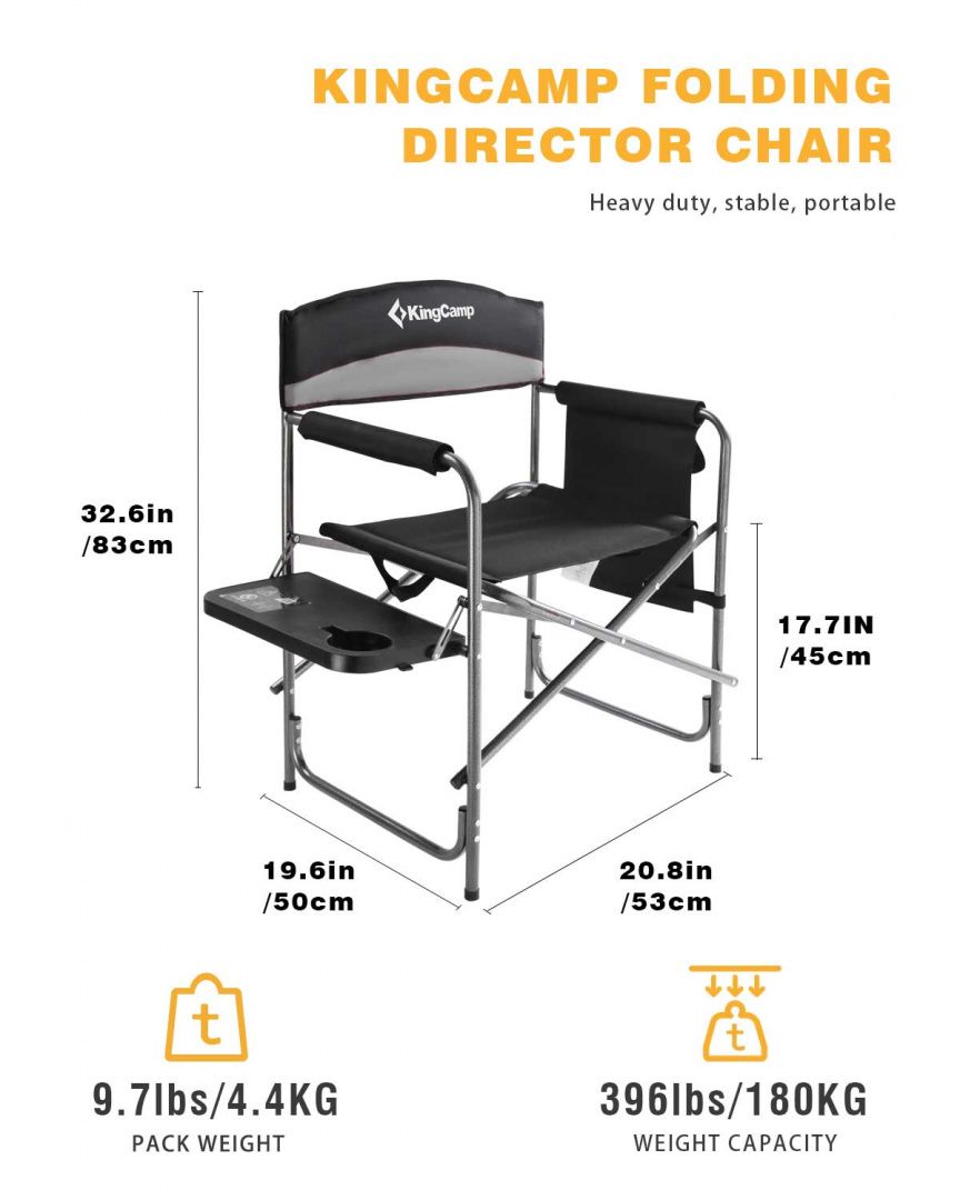 KingCamp Кресло складное King Camp 1904 Steel Director Chair