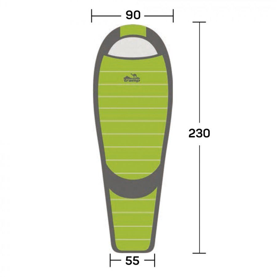 Tramp Комфортный мешок спальный Tramp Voyager Long (комфорт +5)